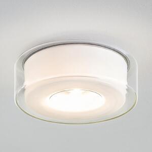 Serien Lighting serien.lighting Curling M plafon transp/opal 2700K, reglabil, Alb, Camera de zi / sufragerie, Sticlă, Design