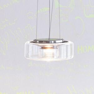 Serien Lighting serien.lighting Curling S Pendant 927 Triac transparent, reglabil, Transparent, Camera de zi / sufragerie, Sticlă, Modern