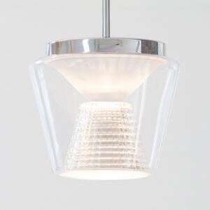 Serien Lighting serien.lighting Annex L pendul 34W 3.000K lustruit, reglabil, Transparent, Camera de zi / sufragerie, Sticlă, Design