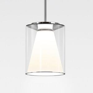 Serien Lighting serien.lighting Drum M tub suspendat 927 Triac mare, reglabil, Transparent, Camera de zi / sufragerie, Sticlă, Modern