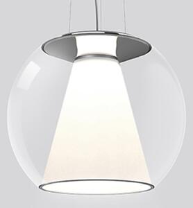 Serien Lighting serien.lighting Draft M lampă suspendată 927 Triac transparent, reglabil, Transparent, Camera de zi / sufragerie, Sticlă, Modern, glob