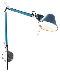 Lampă de perete Artemide, Albastru, Studiu / Birou, Aluminiu, Design