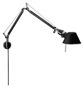 Lampă de perete Artemide, Negru, Studiu / Birou, Aluminiu, Design
