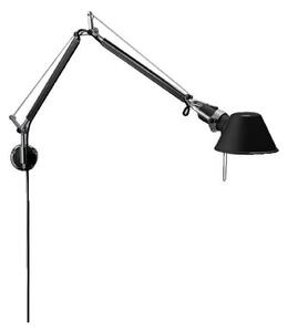 Lampă de perete Artemide, Negru, Studiu / Birou, Aluminiu, Design