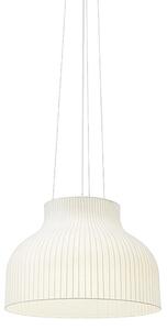 Lustră Pendul Muuto, Alb, Sala de mese, Plastic