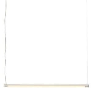 Lustră Pendul Muuto, reglabil, Gri, Sala de mese, Aluminiu