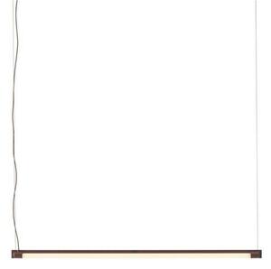 Lustră Pendul Muuto, reglabil, Roșu, Sala de mese, Aluminiu