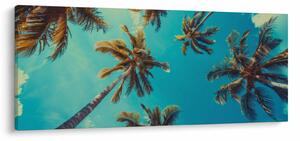Tablou - Palmieri înalți (120x50 cm)
