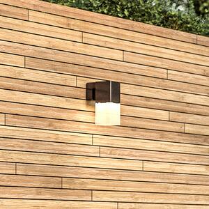 Smartwares LED în aer liber lumina de perete OOL-50016, distribuție, Negru, Metal, Modern, Soclu de perete jos