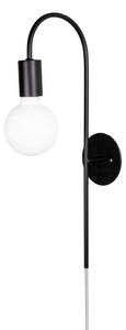 Lampă de perete Globen Lighting, Negru, Metal