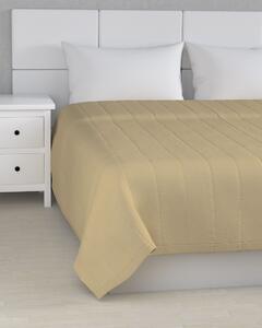 Cuvertura matlasata cu model culoare bej