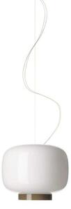 Lampa suspendată Chouchin 3 Reverse LED, alb/gri
