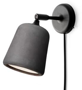 Lampă de perete New Works, Material The Originals, Gri, Camera de zi, Piatră, Design