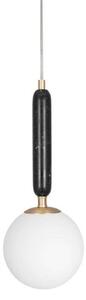Lustră Pendul Globen Lighting, Negru, Sala de mese, Sticlă