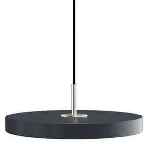 Asteria Lustră Pendul Mini Anthracite/Steel Top