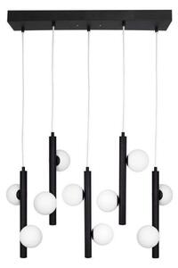 Lustră Pendul Globen Lighting, Negru, Metal