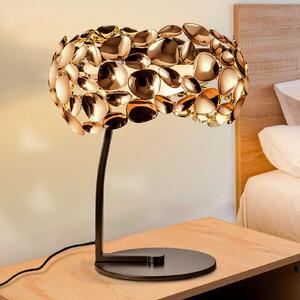 Schuller Valencia Lampă de masă cu LED Narisa rose gold, Maro / Rugină, Camera de zi / sufragerie, Metal, Modern