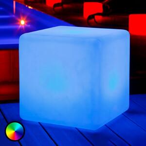 Smart&Green Big Cube - cub luminos controlabil prin aplicație, reglabil, Alb, Plastic, Modern