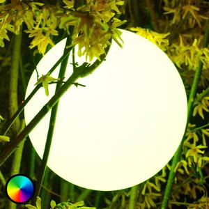 Smart&Green Pearl - Lumină cu bilă LED, controlabilă telefonul mobil, reglabil, Alb, Plastic, Modern