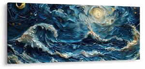 Tablou - Pictura cerului și a mării (120x50 cm)