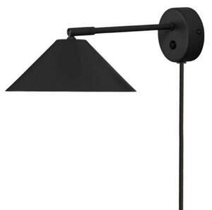 Lampă de perete Globen Lighting, Cannes, Negru, Camera de zi, Metal, Design