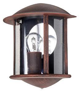 Lampă de Exterior Lindby, Maelis, reglabil, Maro / Rugină, Balcon, Aluminiu, Modern