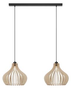 Lustră Pendul Envostar, Faje, reglabil, Lemn, Zona coridorului, Lemn, Scandinavă
