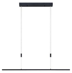 Lustră Pendul Lucande, Stakato, reglabil, Negru, Camera de zi, Metal, Modern