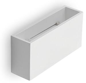Lampă de perete Lindby, Mavora, reglabil, Alb, Camera de zi, Tencuială / Argilă, Modern