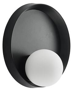Lampă de perete Lucande, Andelina, reglabil, Negru, Camera de zi, Metal, Design