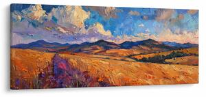 Tablou - Pictură în ulei de peisaj (120x50 cm)