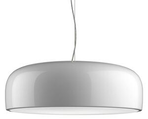 Lustră Pendul FLOS, Smithfield, reglabil, Alb, Camera de zi, Metal, Design