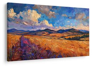 Tablou - Pictură în ulei de peisaj (90x60 cm)