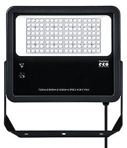 THORN THORNeco Leo Flex LED spot IP66 PC 80W 830, reglabil, Negru, Metal
