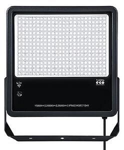 THORN THORNeco Leo Flex LED spot IP66 PC 190W 840, reglabil, Negru, Metal