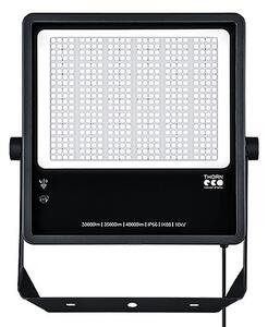 THORN THORNeco Leo Flex LED spot IP66 PC 300W 830, reglabil, Negru, Metal