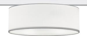 Trio Lighting plafonieră bifazică DUOline 763902 2xE27, alb, reglabil, Alb, Camera de zi / sufragerie, Țesătură / Textil, Modern