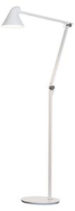 Lampadar Louis Poulsen, NJP, reglabil, Alb, Camera de zi, Metal, Design