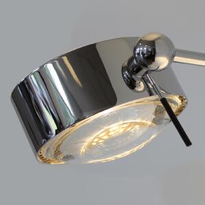 Top Light Aplică de perete PUK SIDES, 10 becuri cm crom, reglabil, Metalic, Camera de zi / sufragerie, Metal, Design, Spot de perete