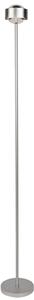 Top Light Lampă de podea Puk Eye, crom mat, Gri, Camera de zi / sufragerie, Metal, Design