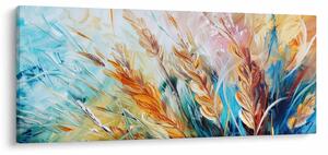 Tablou - Grâu, abstracție (120x50 cm)