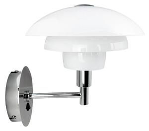 Lampă de perete Dyberg Larsen, Morph, Metalic, Camera de zi, Metal, Design