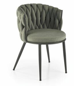 Scaun Houston 1508, Măslin deschis, Negru, 79x57x60cm, 14 kg