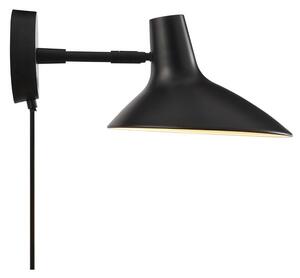 Lampă de perete DFTP by Nordlux, Darci Short, Negru, Camera de zi, Metal, Scandinavă