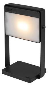 Lampă de Exterior Nordlux, Saulio, reglabil, Negru, Camera de zi, Aluminiu, Modern