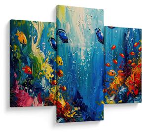 Tablou - Pictura lumii subacvatice (90x60 cm)
