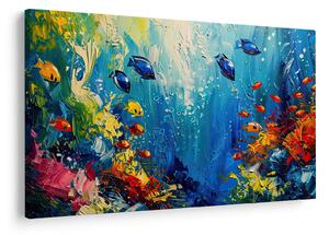 Tablou - Pictura lumii subacvatice (90x60 cm)