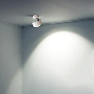 Top Light Puk Maxx Move Spot LED, lentilă transparentă, alb mat, reglabil, Alb, Camera de zi / sufragerie, Metal, Design