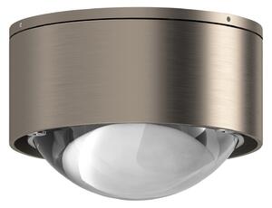 Top Light Puk Mini One 2 LED Spotlight, lentilă transparentă, nichel mat, reglabil, Gri, Camera de zi / sufragerie, Metal, Design