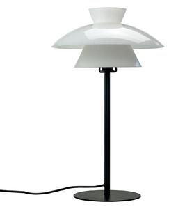 Lampă de masă Dyberg Larsen, Valby, Alb, Camera de zi, Sticlă, Scandinavă